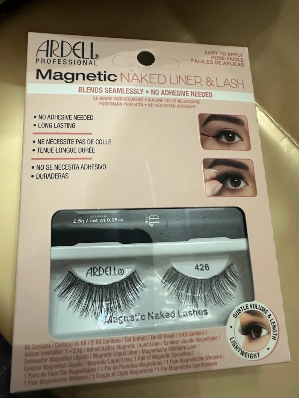 Ardell Magnetic Naked Liner & Lash Set - Black 2 PACK BUNDLE DEAL